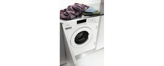 New fully integrated Whirlpool washing machine from the company’s Green Generation range